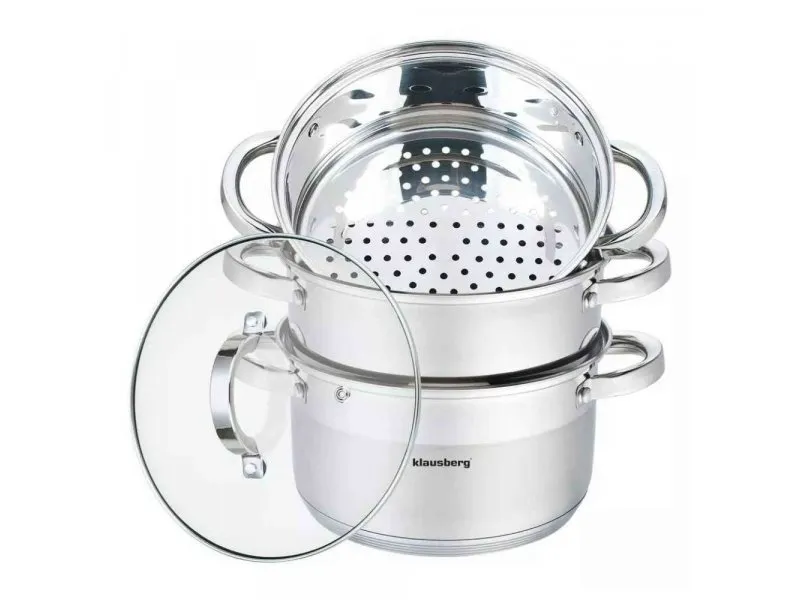 kb7139 set šerpi 4/1 za kuvanje na pari 3.1l 20cm
