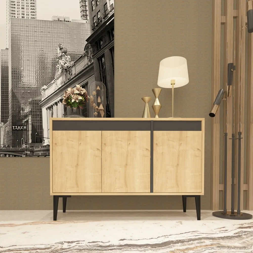 Komoda Asude Sapphire Oak Anthracite
