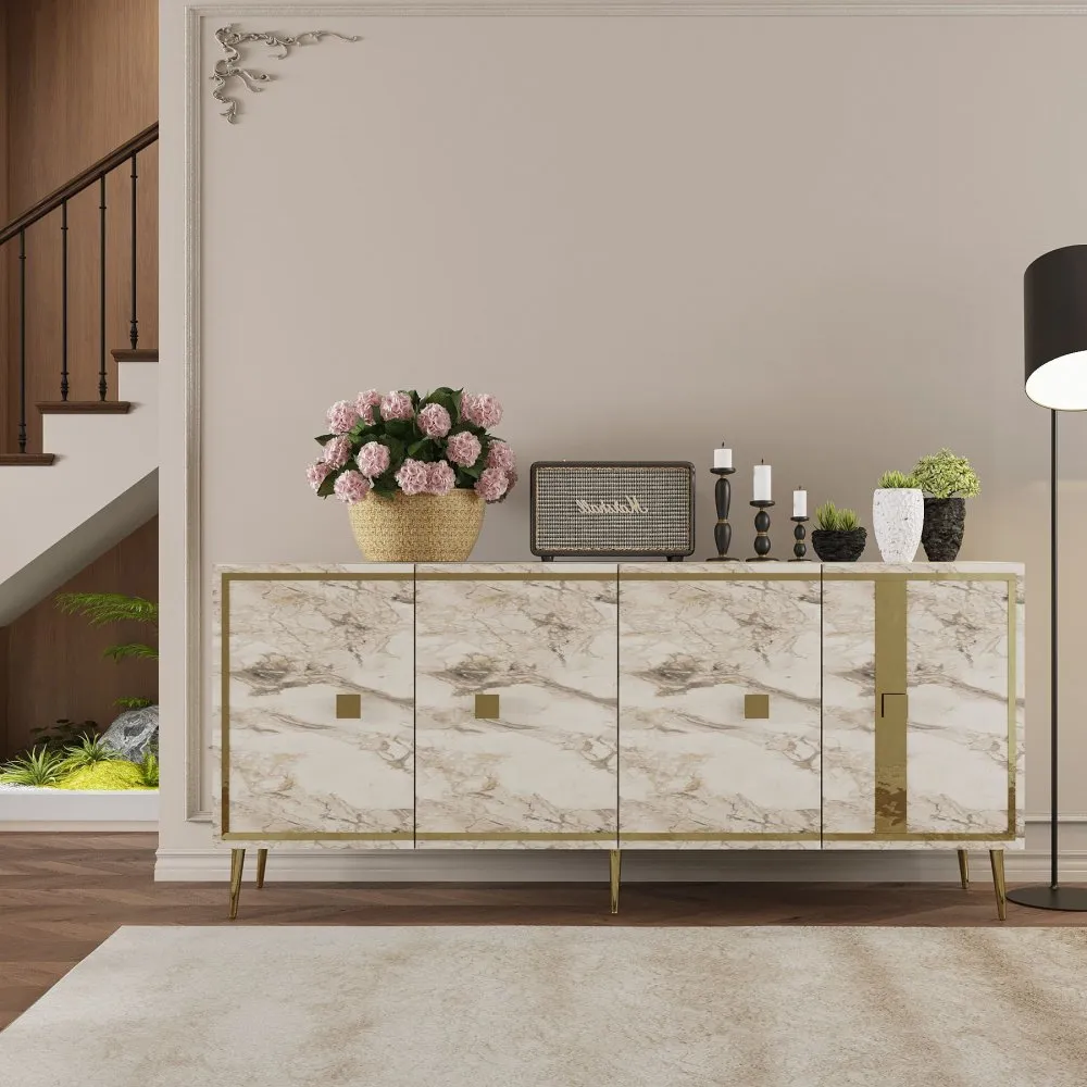 Komoda Brice Ephesus Marble Gold