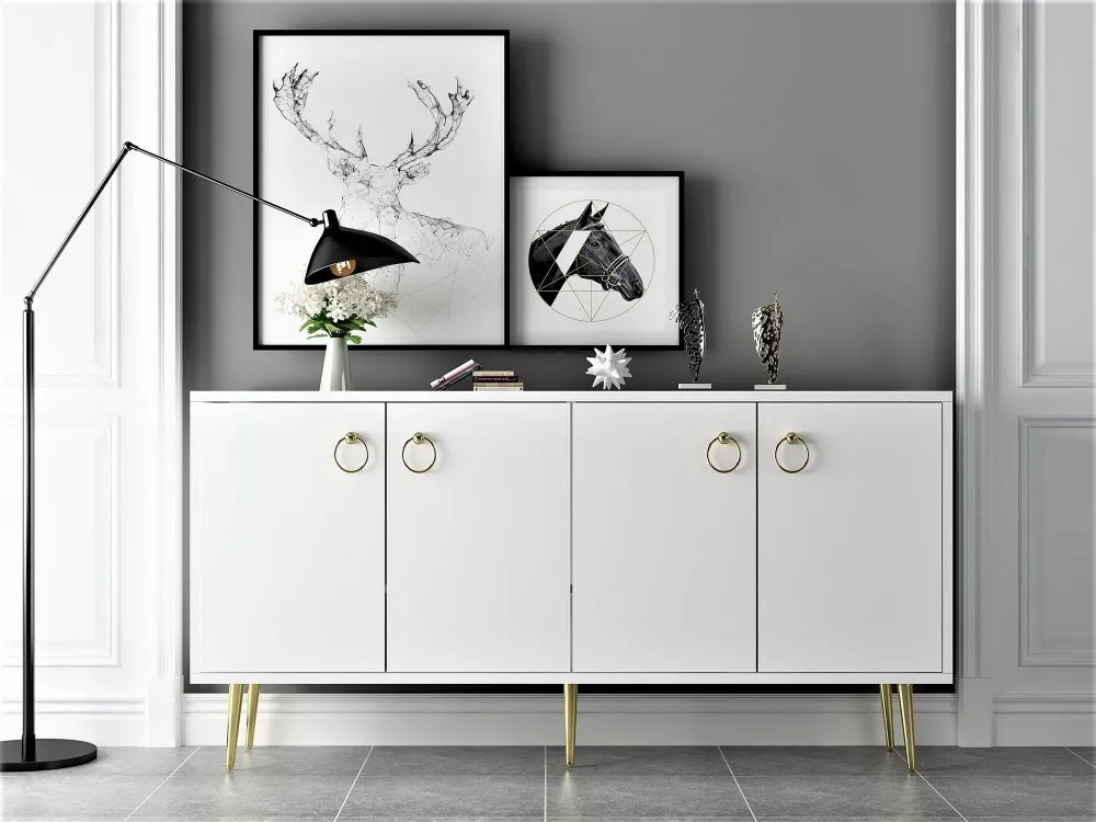 Komoda Drop White