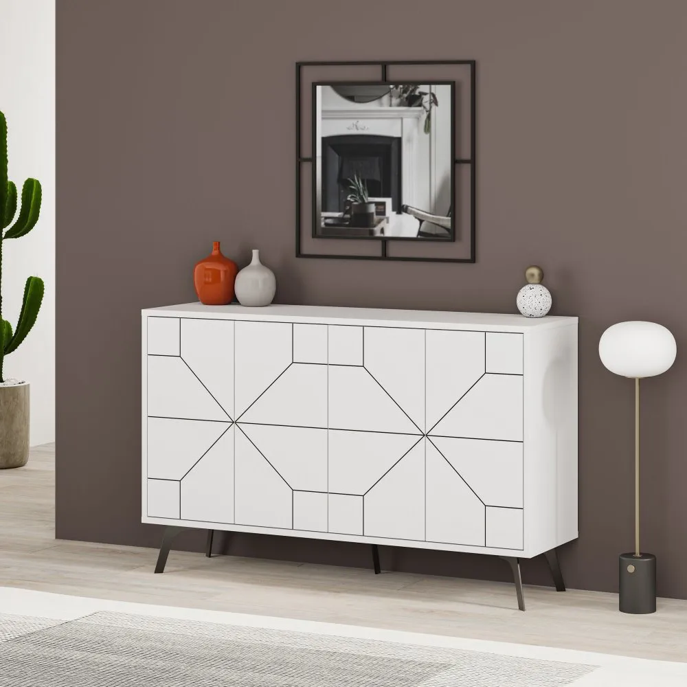 Komoda Dune White