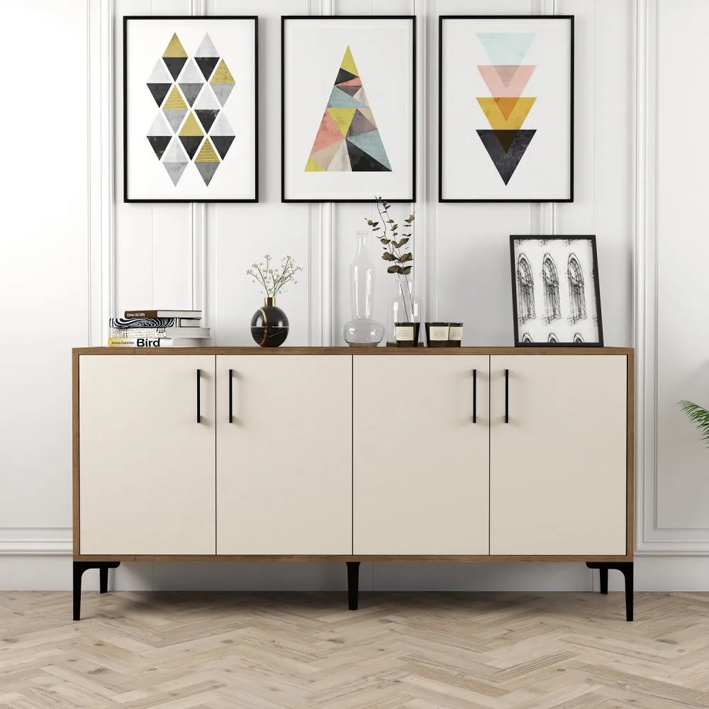 Komoda Kiev 160 Walnut Cream