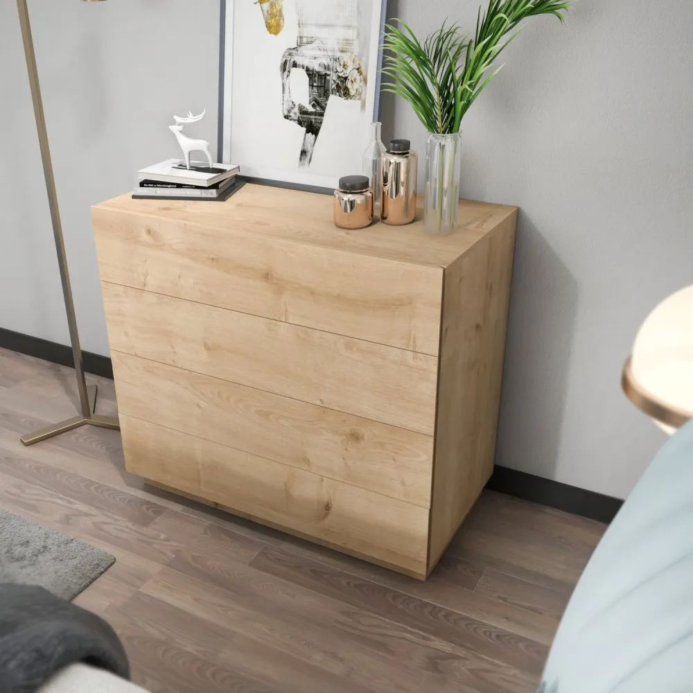 Komoda Lines Oak