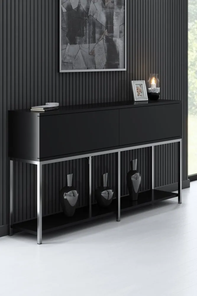 Komoda Lord Black Silver