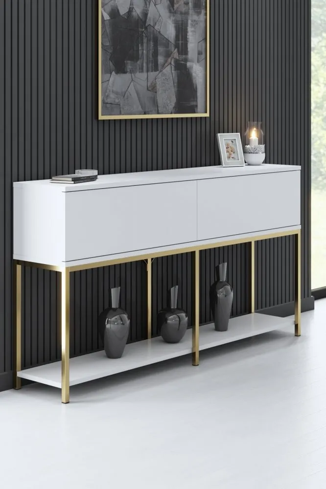Komoda Lord White Gold