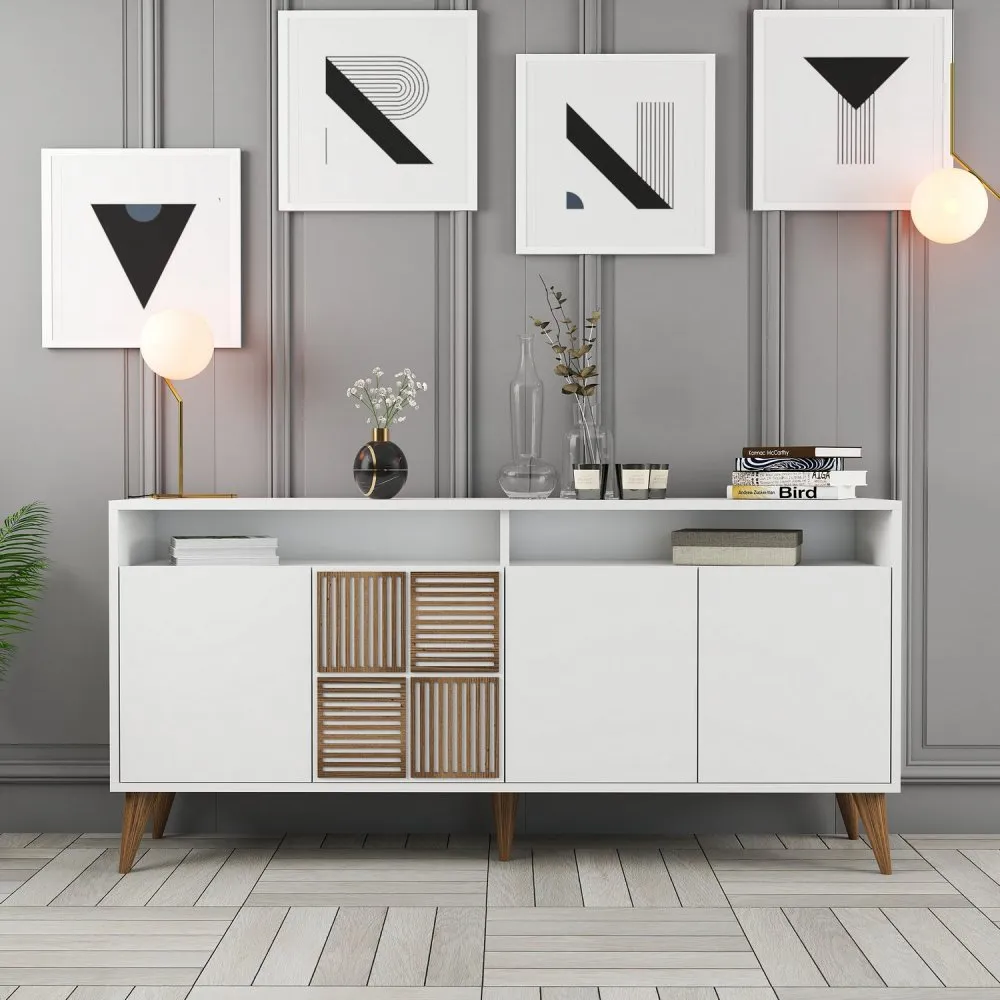 Komoda Milan 160 White