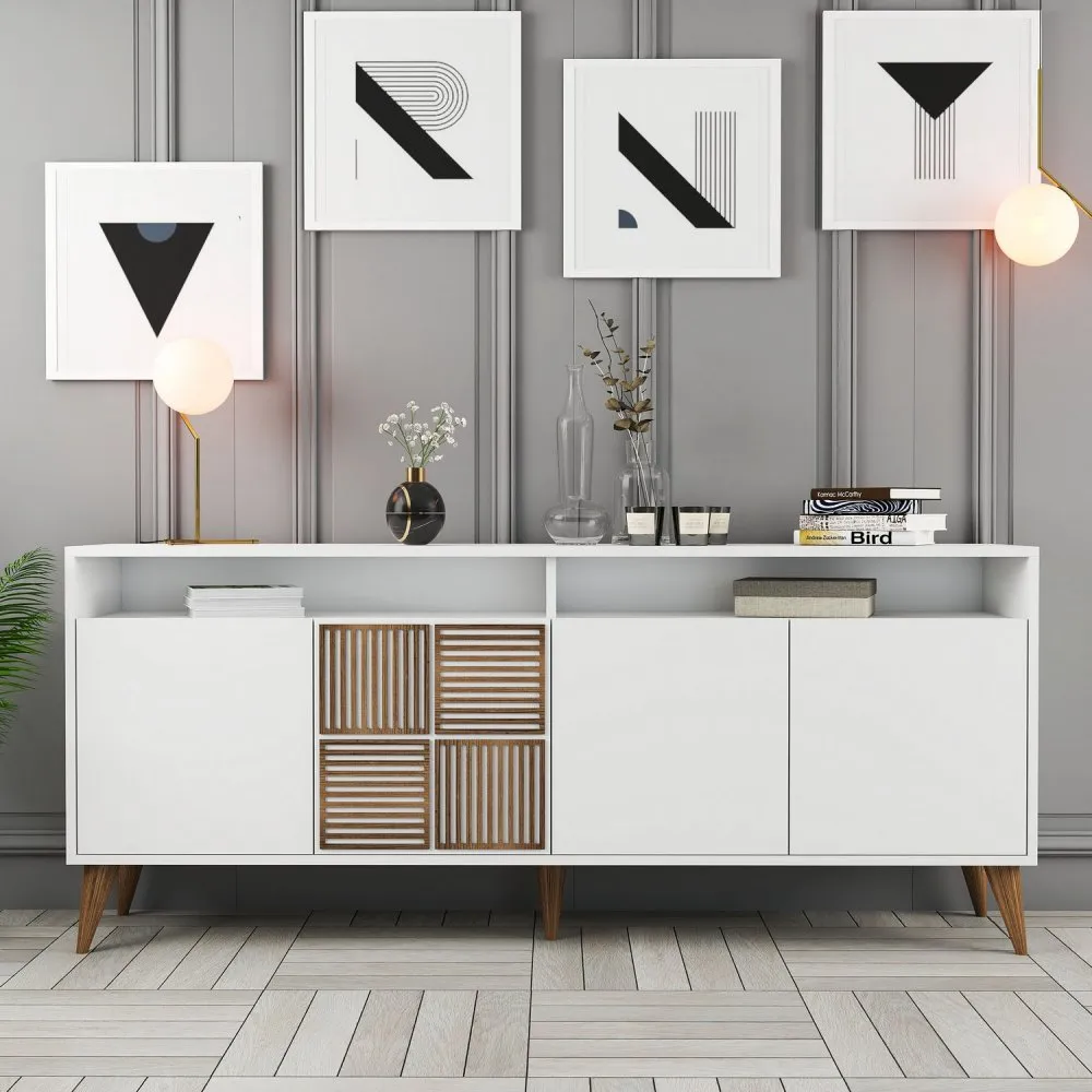 Komoda Milan White