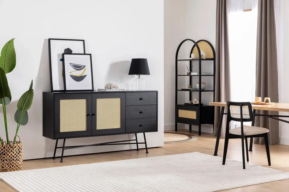 Komoda Nala 160 Black