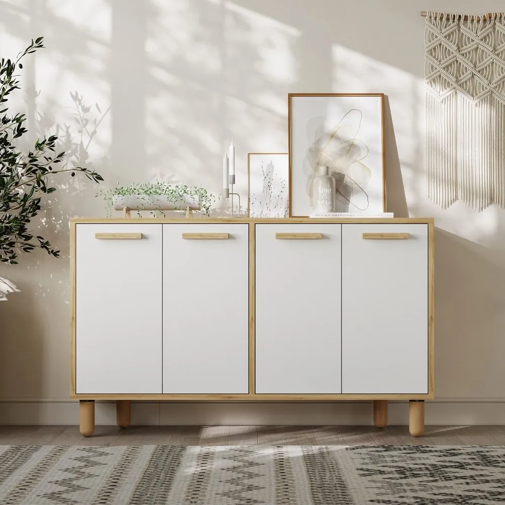 Komoda Venedik Sapphire Oak White