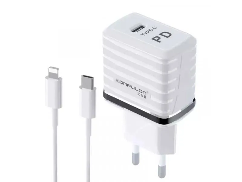 C32D+DC13 20W Kućni punjač sa USB C na lightning kablom