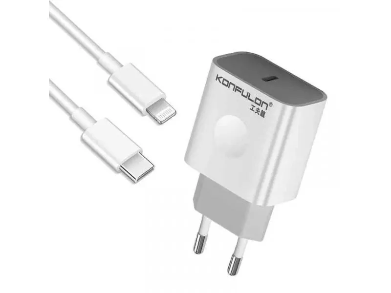 C69D+DC13 20W Kućni punjač sa PD USB C na lightning kablom