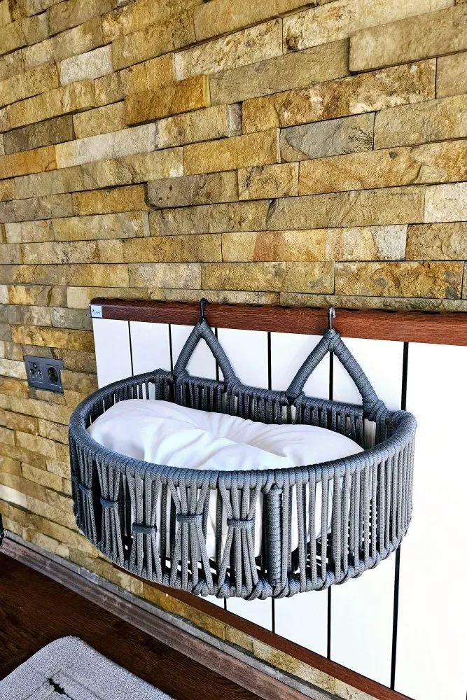 Korpa za ljubimce Peti Grey