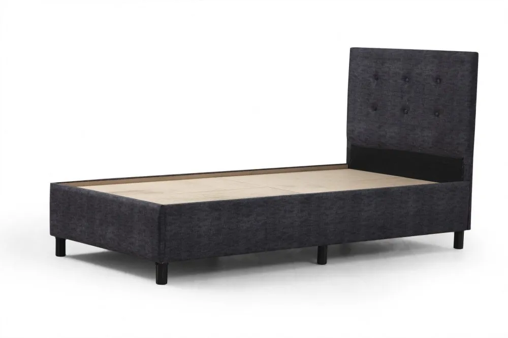 Krevet Hira 120 x 200 Anthracite