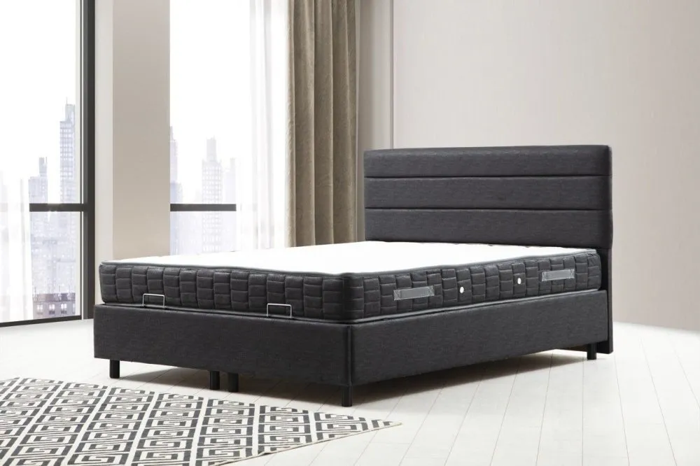Krevet Motya Set 120 x 200 Anthracite