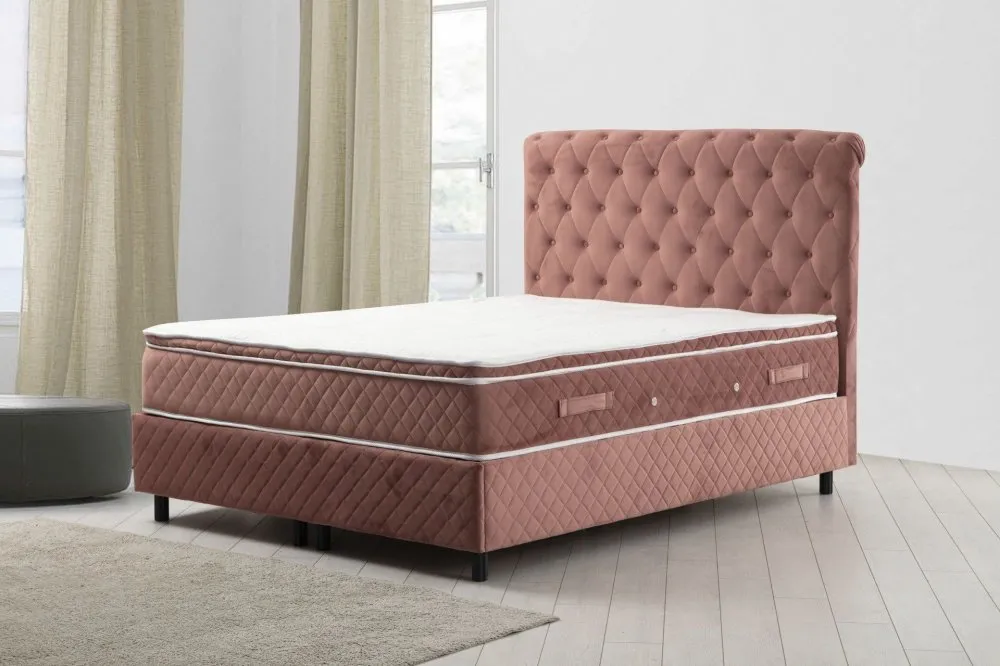 Krevet Sonata Set 120 x 200 Dusty Rose