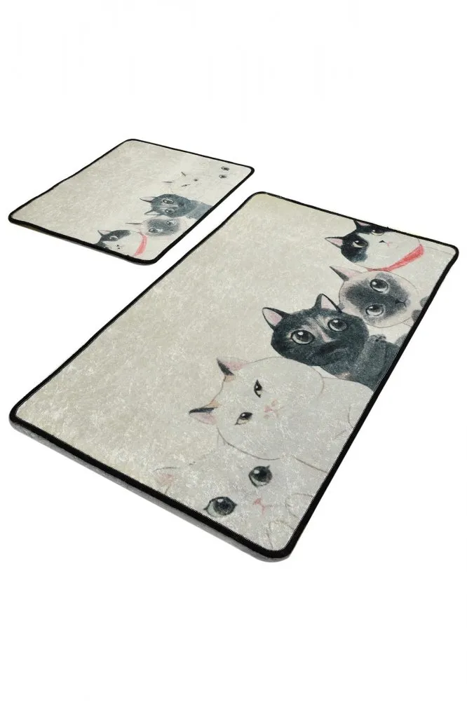Kupatilski otirač Angry Cats DJT
