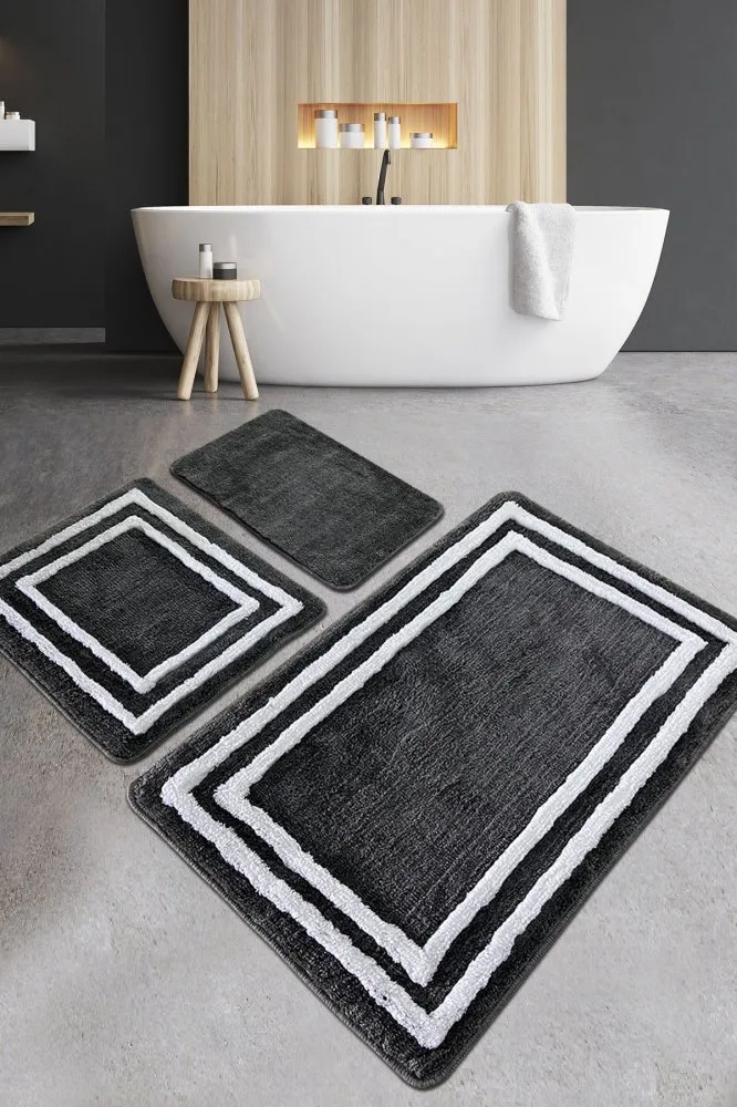 Kupatilski otirač Duplici Anthracite