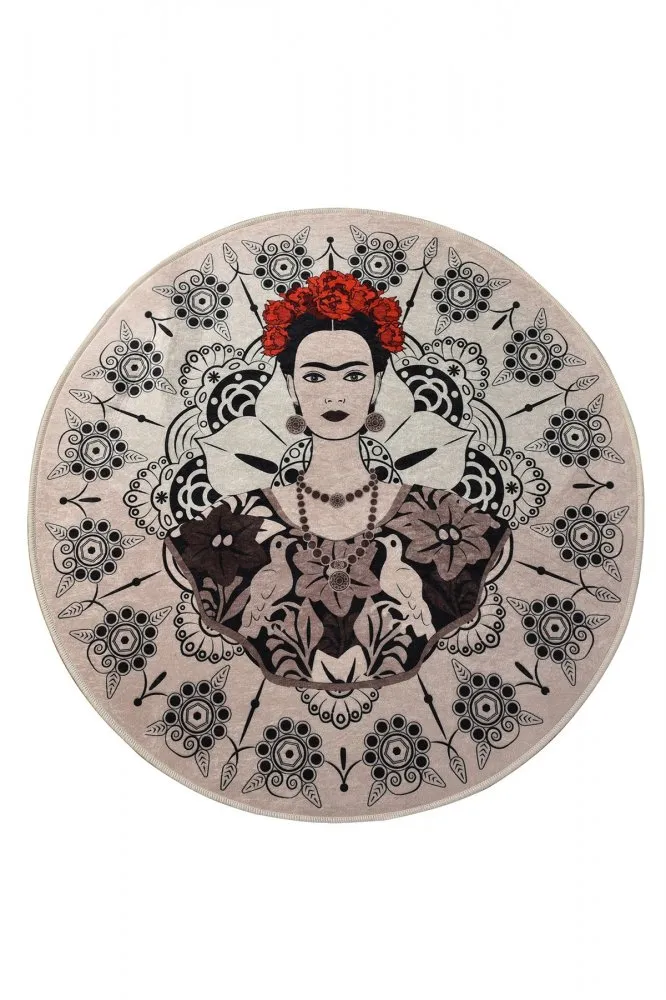 Kupatilski otirač Frida Round (100)
