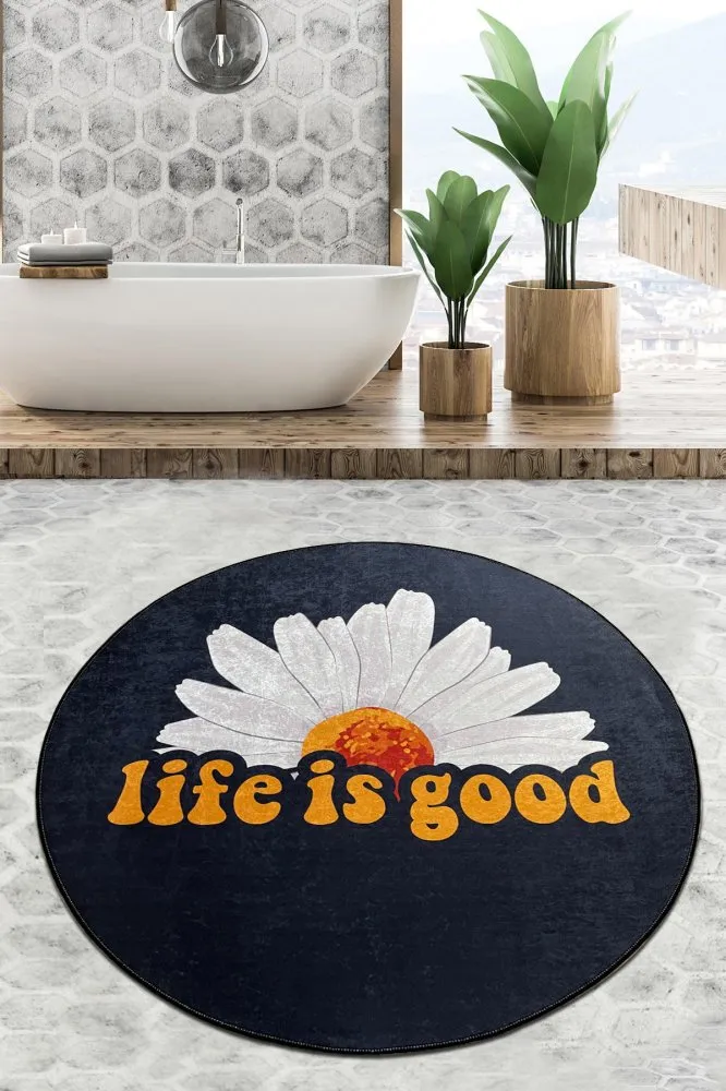 Kupatilski otirač Life Is Good Djt (100 cm)