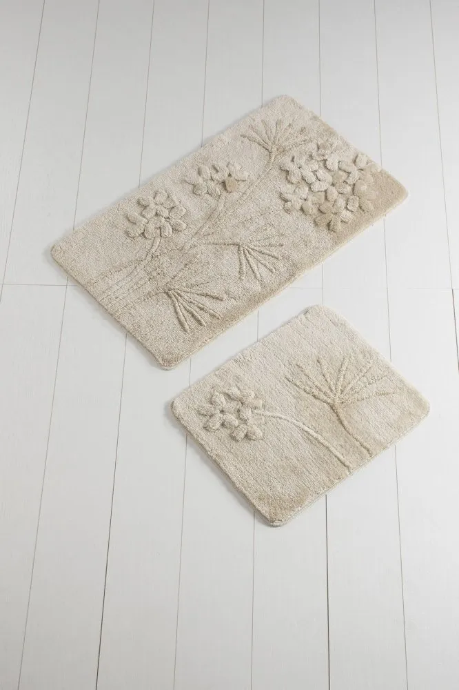 Kupatilski otirač Orkide Beige