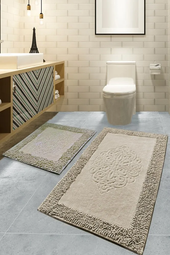 Kupatilski otirač Piante Beige
