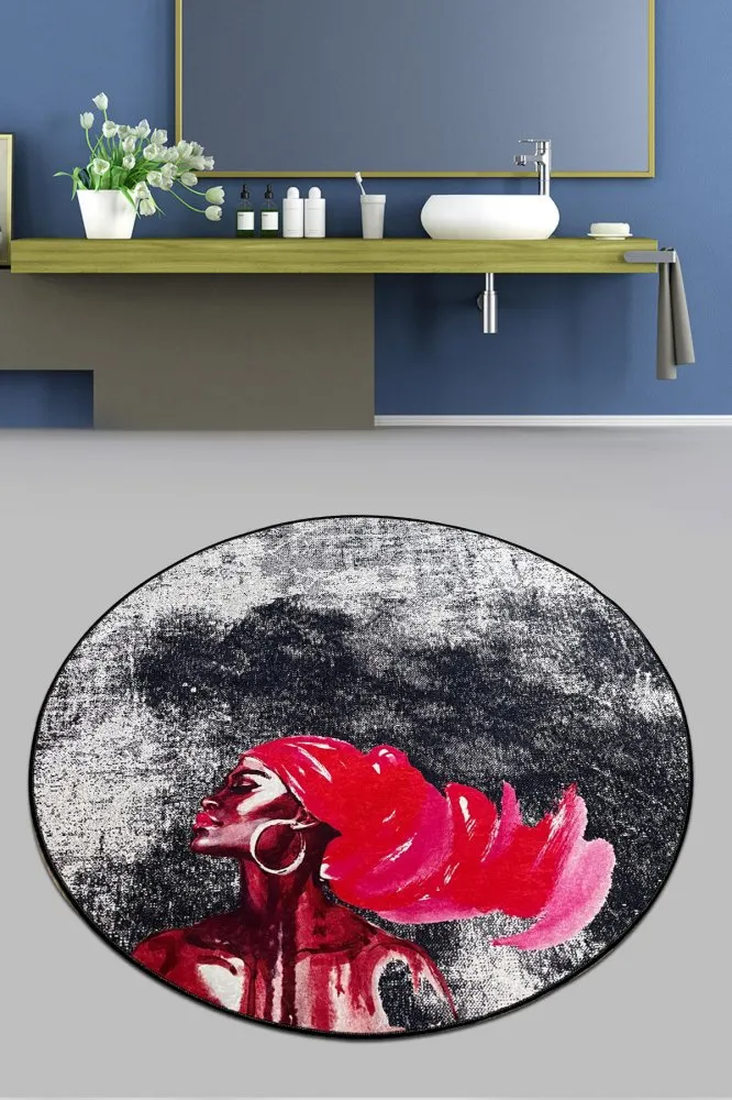 Kupatilski otirač Pink Hair Djt (100 cm)