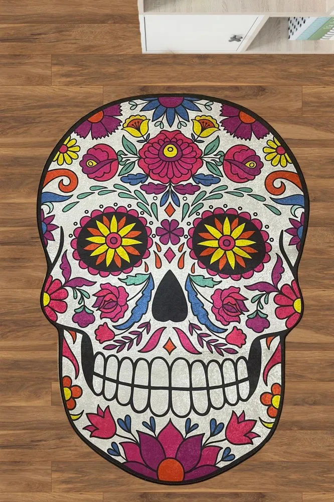 Kupatilski otirač Skull Djt (100 x 200)