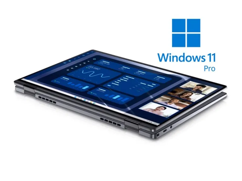 Latitude 9450 (QHD+ 500nits Touch, Ultra 7 165U, 16GB, 512GB SSD, Backlit, FP, Win 11 Pro)