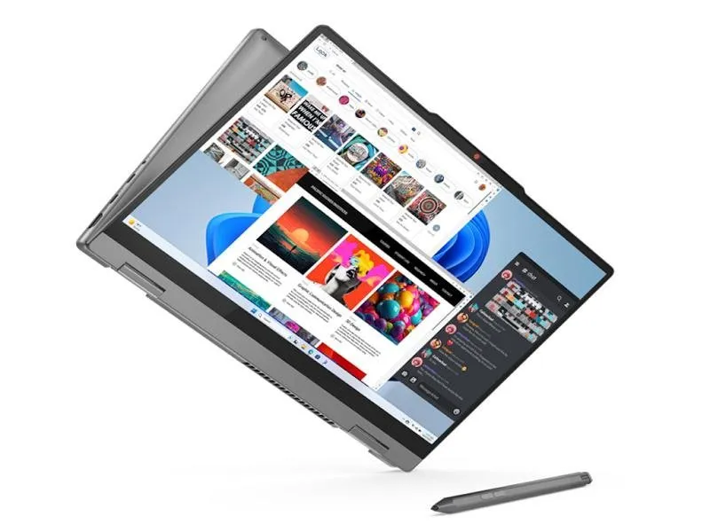 IdeaPad 5 2-in-1 14IRH9 (Luna Grey) WUXGA OLED Touch, i7-13620H, 16GB, 512GB SSD (83KX0039YA)