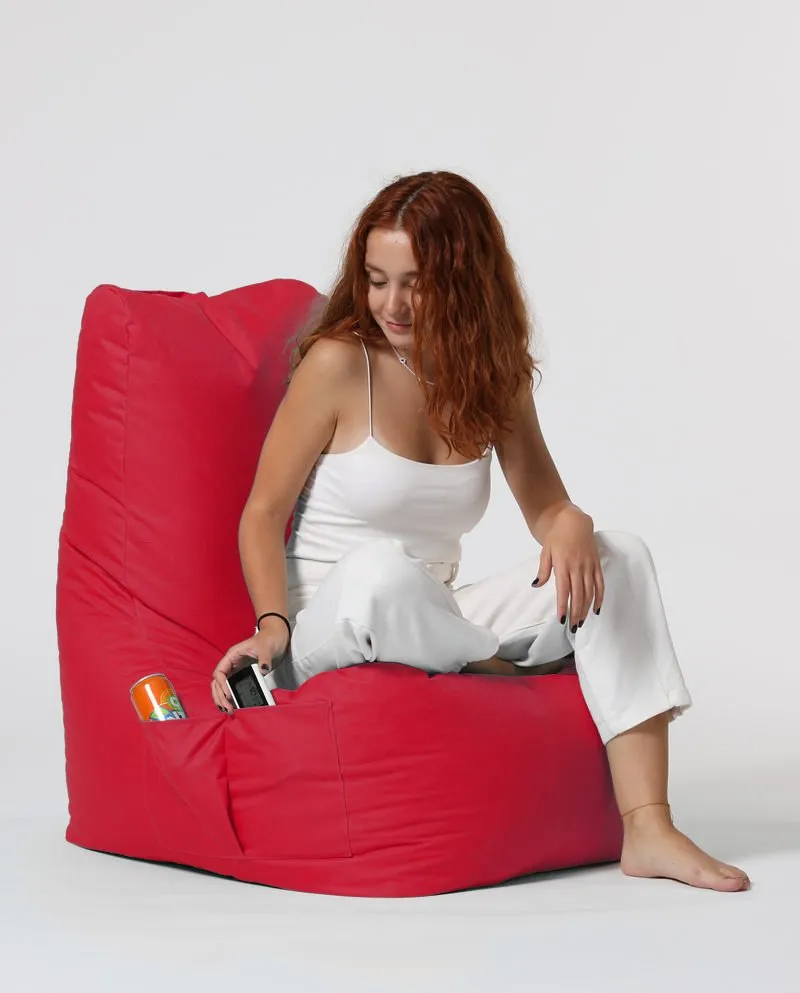 Lazy bag Diamond Red