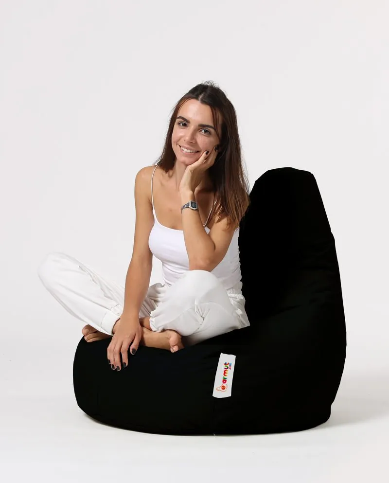 Lazy bag Drop L Black