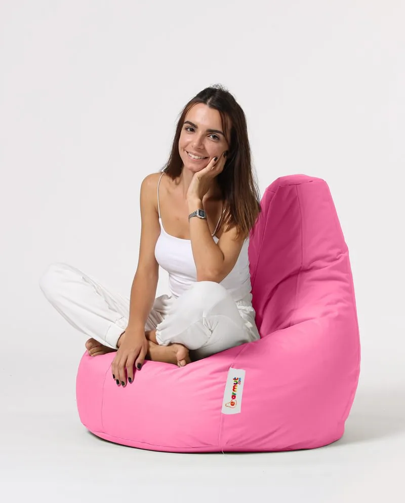 Lazy bag Drop L Pink