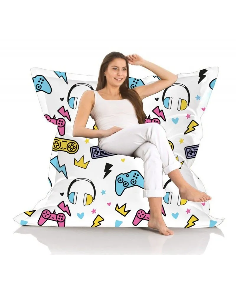Lazy bag Giant Game Console White
