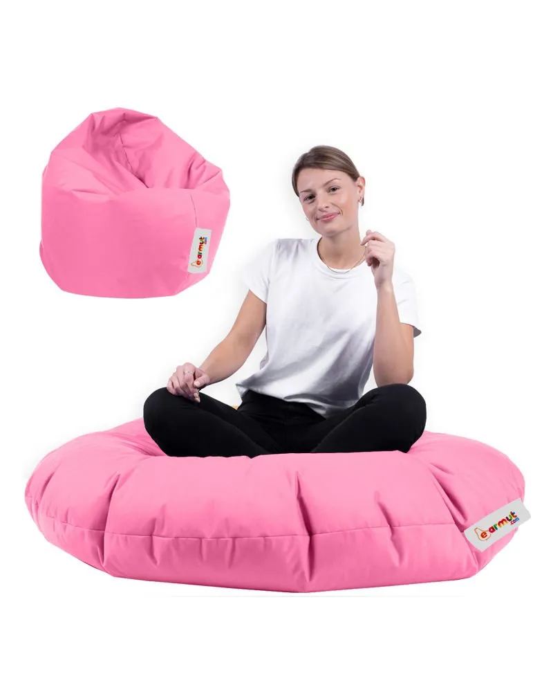 Lazy bag Iyzi 100 Cushion Pouf Pink