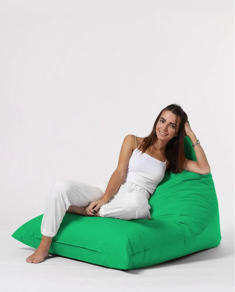 Lazy bag Pyramid Big Bed Pouf Pistachio Green