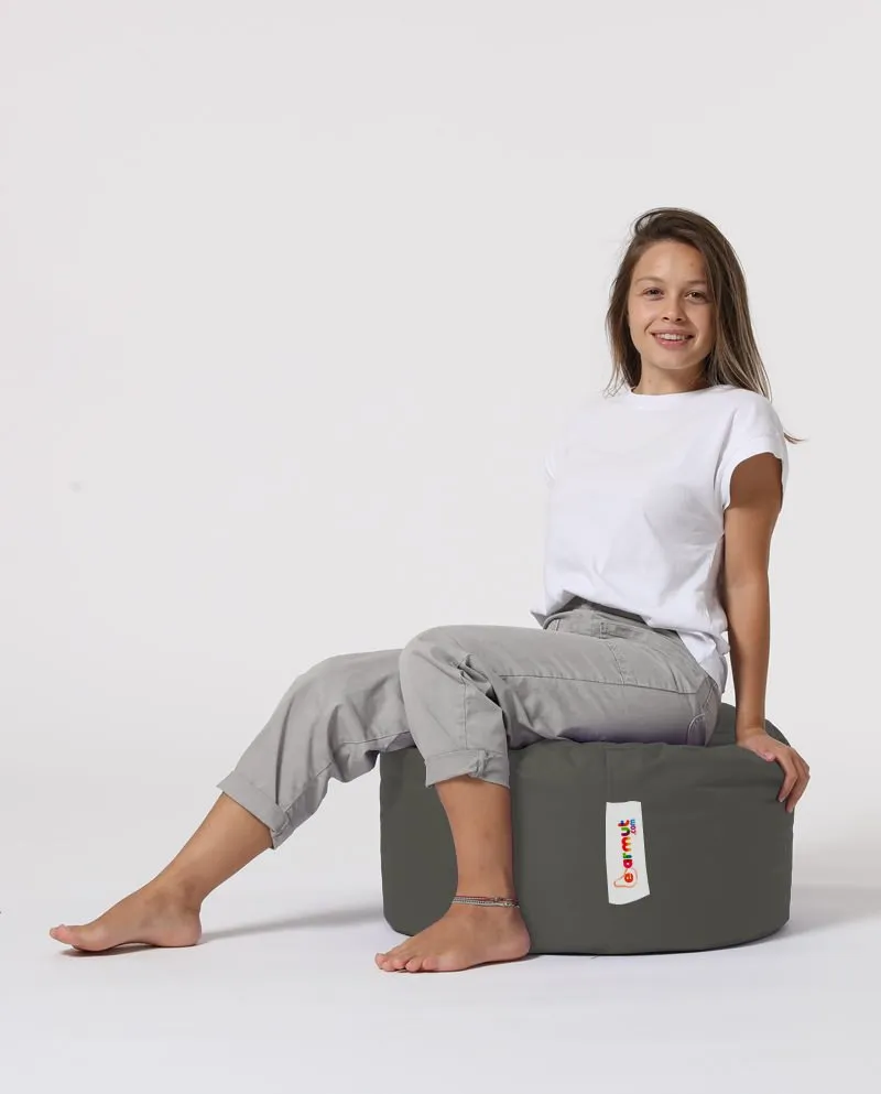 Lazy bag Round Pouf Fume