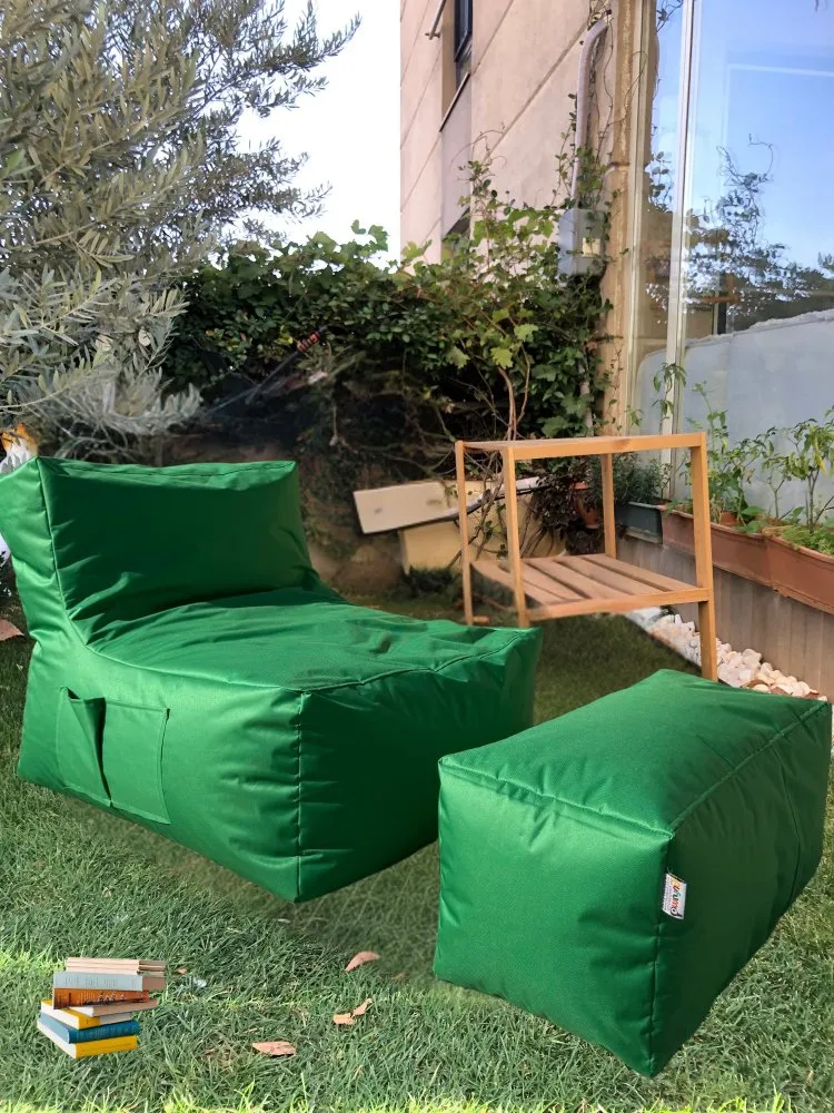 Lazy bag set XXL Sedir Green