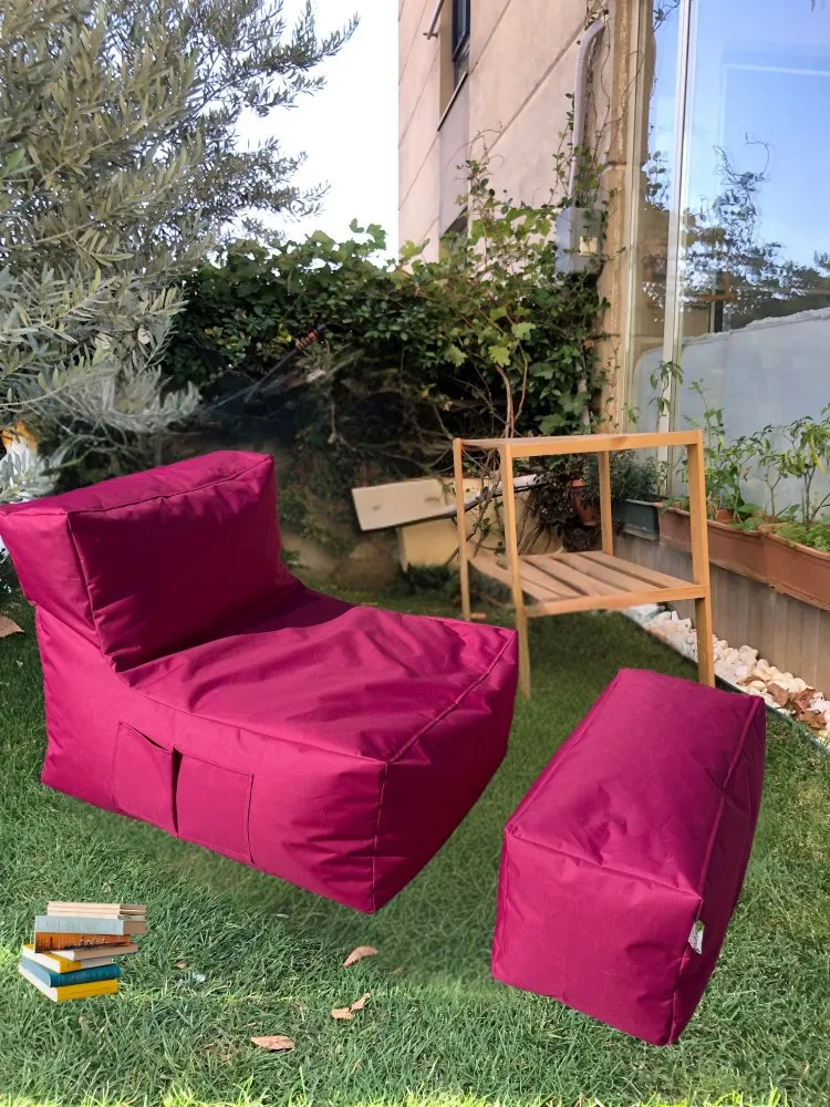 Lazy bag set XXL Sedir Pink