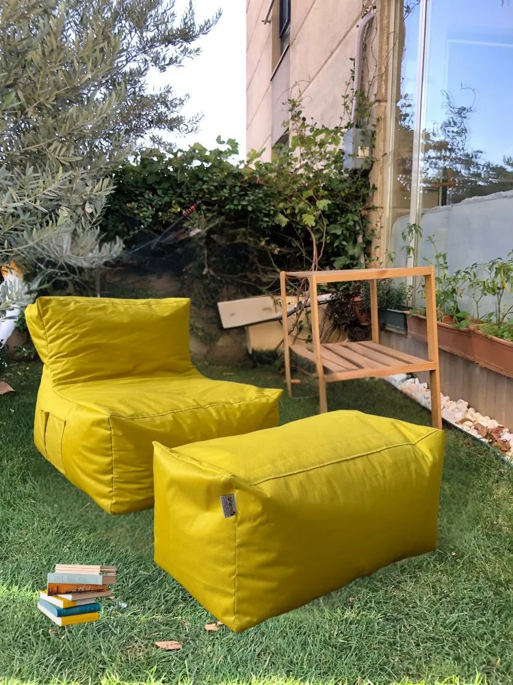 Lazy bag set XXL Sedir Yellow