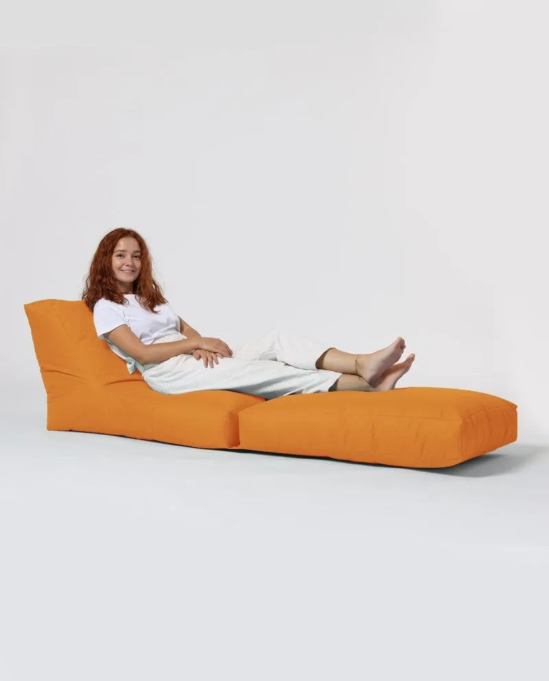 Lazy bag Siesta Sofa Bed Pouf Orange