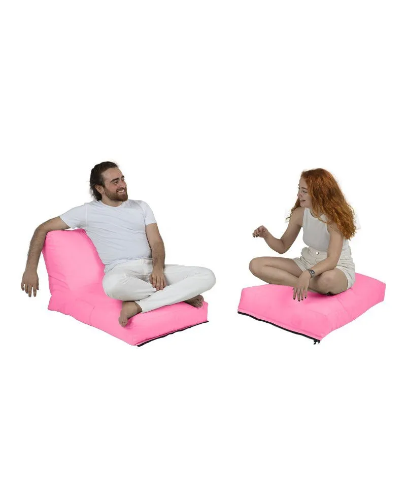 Lazy bag Siesta Sofa Bed Pouf Pink