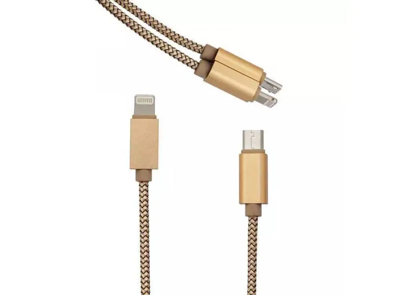LC86 2u1 kabl USB A na lightning/micro USB