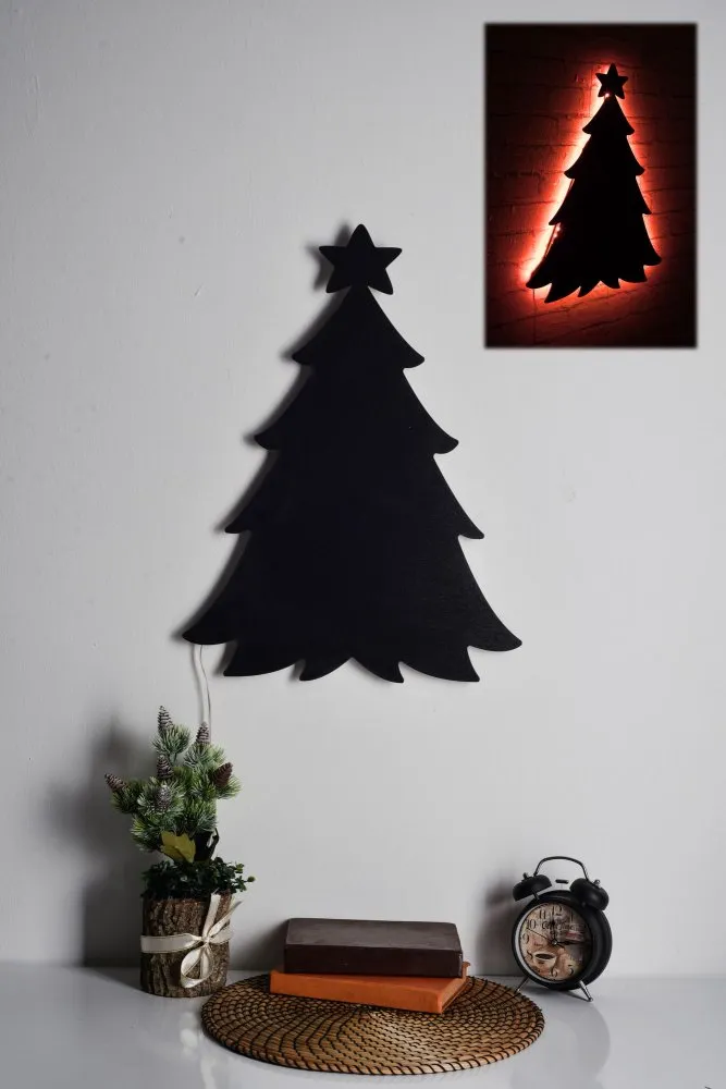 LED dekoracija Christmas Pine 2 Red