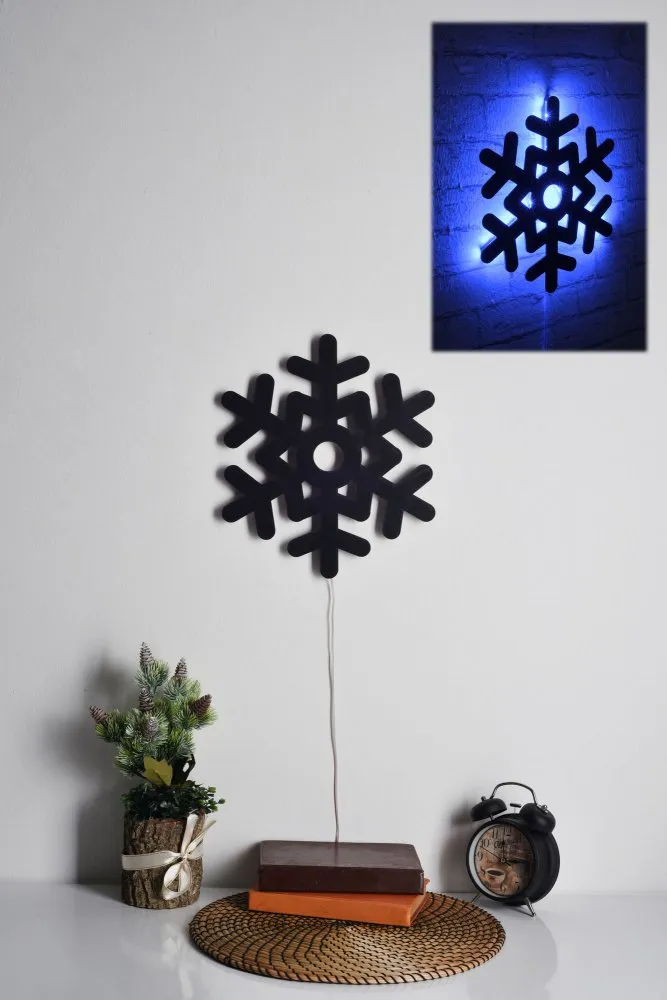 LED dekoracija Snowflake 2 Blue