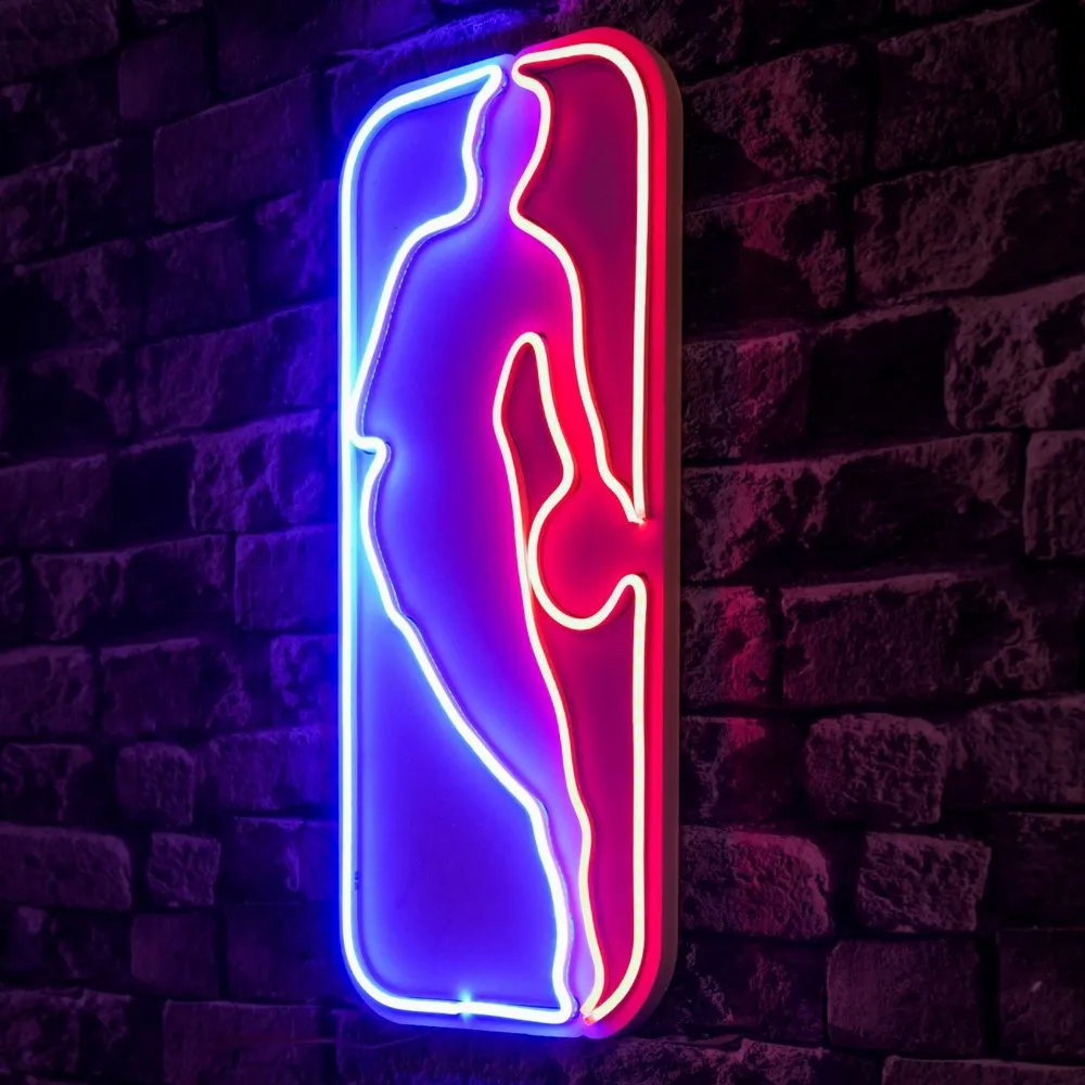 LED dekoracija The Logo Jerry West Multicolor