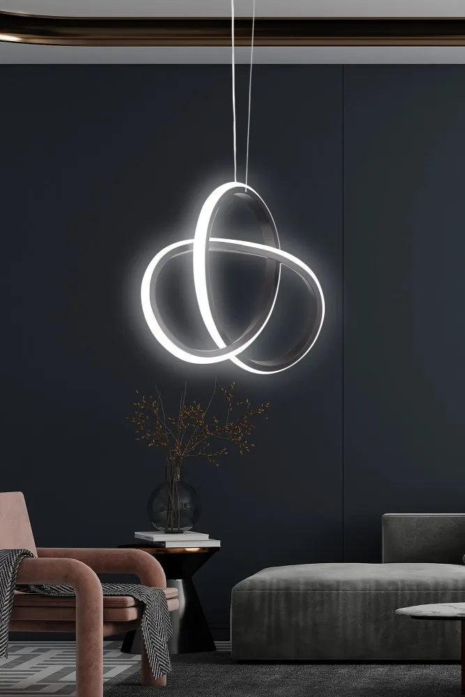 LED luster Aurigae Black White Light