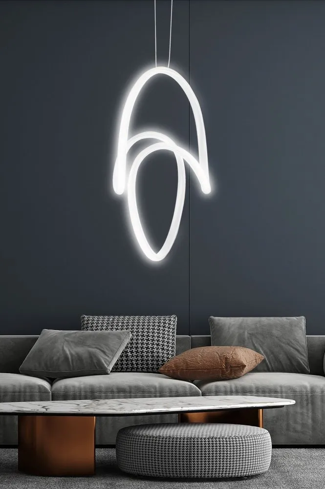 LED luster Yin Yang White White Light