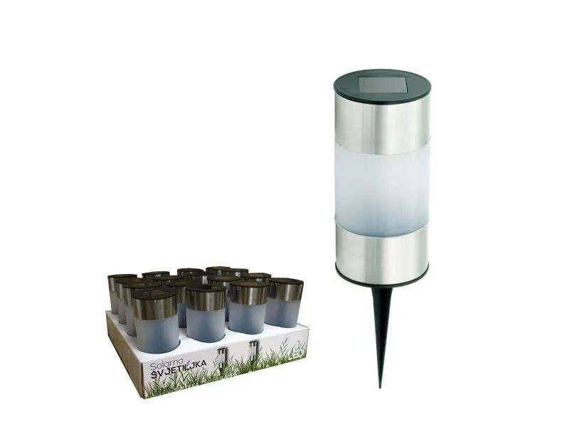 Led solarna lampa 22 cm