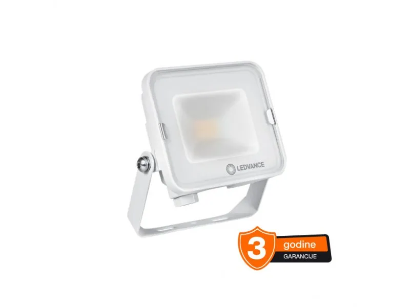 LED reflektor 10W dnevno svetlo, bela, aluminijum kućište
