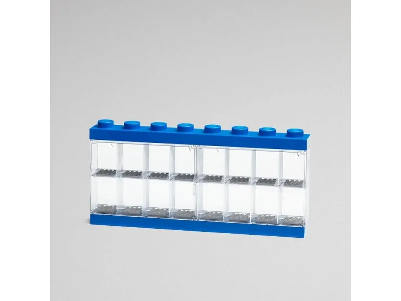 Izložbena polica za 16 minifigura, Plava, 40660005